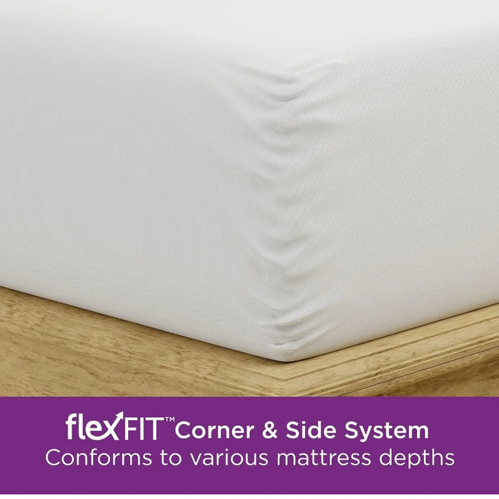 AllerEase Ultimate Cotton Zippered Mattress Protector, Full Size, NWT
